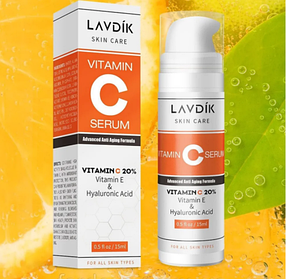 Есенція для особи зволожуюча з гіалуронової кислотою і вітаміном С 15 мл