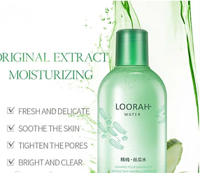 Зволожуючий тонік для обличчя з екстрактом люфи 260 мл