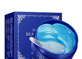 Гідрогелеві патчі під очі з чорним перлами