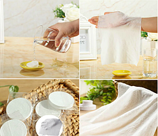 Стислий міні рушник 20шт 22 см*25 см, фото 3