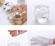 Стислий міні рушник 20шт 22 см*25 см, фото 5