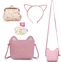 Набір сумочка для дівчинки з аксесуарами Кішечка