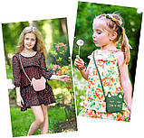 Сумочка через плече з аксесуарами рожева Little Girls Purse pink, фото 9