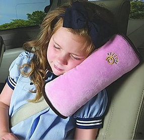 Подушка-накладка на ремень безопасности под голову