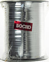 Стрічка фольгована для повітряних кульок та декору срібло 110м