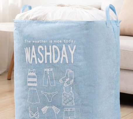 Кошик для білизни Washday, 37х35х25см, фото 2