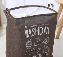 Кошик для білизни Washday, 37х35х25см, фото 2