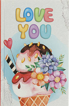 Блокнот A6 64арк. кліт. мат. лам. №БК211/9036/Мандарин/(16)