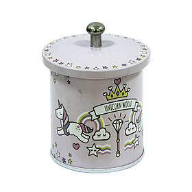 Залізна банка для спецій 50г Корона