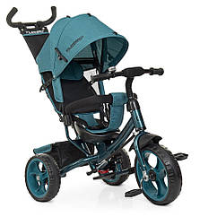 Велосипед 3-колісний M 3113 21L Turbo Trike непробивні EVA-колеса, дитячий велосипед ровер