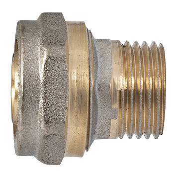 МУФТА(ЦАНГА) З ЗОВНІШНЬОЮ РІЗЬБОЮ ДЛЯ МЕТАЛОПЛАСТИКОВОЇ ТРУБИ MASTER 20x1/2M