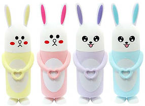 Термобутилка дитяча Скляна Термос Заяц 225 мл 16074-3