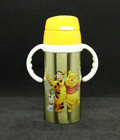 Термос 325 мл Дитячий термос з поїлки Вінні 16041-80