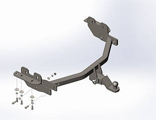 Фаркоп INFINITI QX-60 JX-35 USA кроссон 2013--