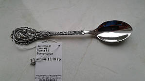 Срібна чайна ложка Богородиця