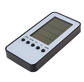 Годинники електронні настільні з термометром 13*8*2 см