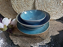 Тарілка Всесвіт кругла розмір 20.5 * 2.5 см JM1004B, фото 5