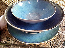 Тарілка Всесвіт кругла розмір 20.5 * 2.5 см JM1004B, фото 3