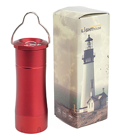 Ліхтарик світлодіодний кишеньковий і підвісний 100 LM Червоний