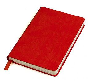 Блокнот в лінійку з 3-ма візитницями і фіксатором ручки 256стр. 14*22 см