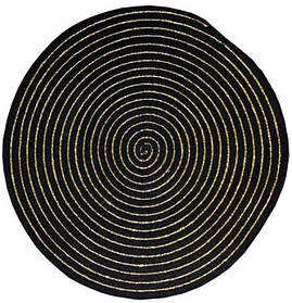 Подтарельнике Плетінка чорний 38 см DL-N13-3