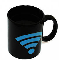 Чашка хамелеон Wi Fi 380 мл біла ( Оригінальний подарунок ), фото 6