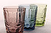 Набір стакаов зі скла 6 шт, 250мл "Вінтаж" рожеві, фото 8