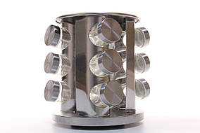 Банки для спецій карусель 12шт набір BN-176