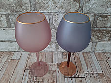 Бокал для вина 1шт, 450мл "Леді Грей" Темно-синій, фото 3