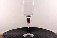 Бокал для вина стеклянный 320мл "Спрей"