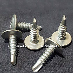 Саморіз 4.2*16/1000 шт з пресшайбою і буром цинк