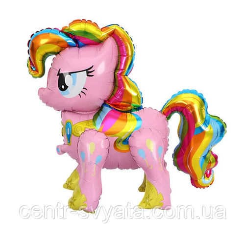 Купить Стоячая фигура фольгированная КНР (60 см) RAINBOW DASH Пони ...