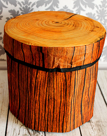 Банкетка - пуф органайзер складаний "Природа" 30*30*32 см