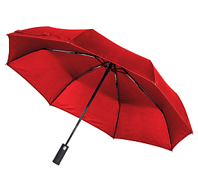 Парасольку автомат з ліхтариком в ручці 96 см купол Червоний