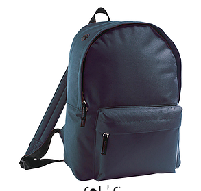 Маленький рюкзак міський "SOL'S RIDER" 15*29*37 см Темно-синій, фото 2