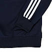 Світшот чоловічий т синій ADIDAS з біл лампасом DBLU L (Р) 21-101-002, фото 5