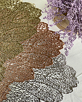 Подтарельнике Ажурний листок 48*36 см 2шт, фото 3