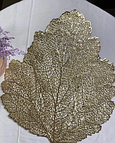 Подтарельнике Ажурний листок 48*36 см 2шт, фото 5