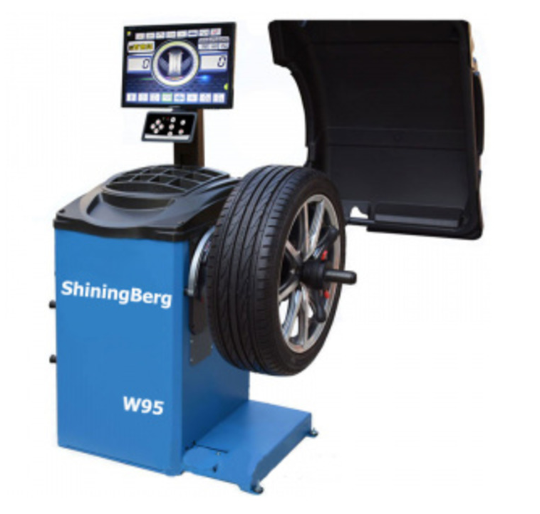 Балансувальний верстат із монітором 220V ShiningBerg W95