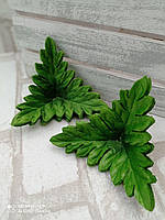 Листья зеленые искусственные 500 шт\уп, d-10,5 см
