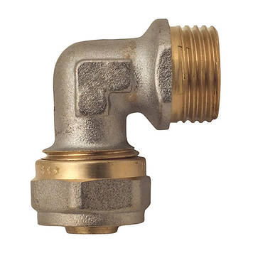 КУТ З ЗОВНІШНЬОЮ РІЗЬБОЮ ДЛЯ МЕТАЛОПЛАСТИКОВОЇ ТРУБИ MASTER 16x3/4M