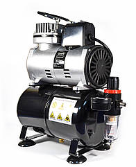 Компресор одноциліндровий із ресивером і примусовим охолодженням UAirbrush TC-18TF