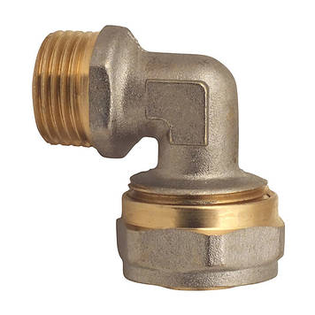 КУТ З ЗОВНІШНЬОЮ РІЗЬБОЮ ДЛЯ МЕТАЛОПЛАСТИКОВОЇ ТРУБИ MASTER 26x1M