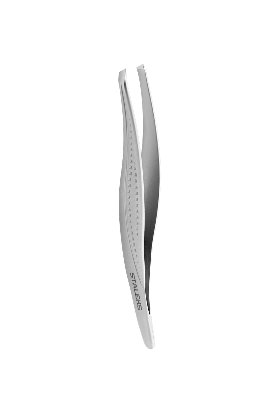 Пінцет для брів CLASSIC 12 TYPE 3 (широкі косі кромки)