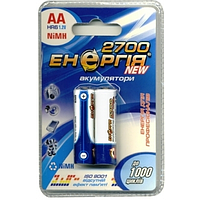 Акумуляторна батарейка Енергія R06 2700 mAh