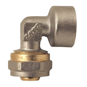 УГОЛ С ВНУТРЕННЕЙ РЕЗЬБОЙ ДЛЯ МЕТАЛЛОПЛАСТИКОВОЙ ТРУБЫ MASTER 20x1/2F