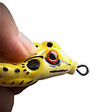 Набір воблерів силіконових Nervous Frog, 4 шт, фото 3