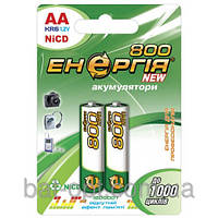 Акумуляторна батарейка Енергія R06 800 mAh