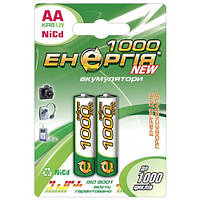 Акумуляторна батарейка Енергія R06 1000 mAh