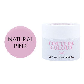 Однофазний гель натуральний рожевий COUTURE Colour 15 мл